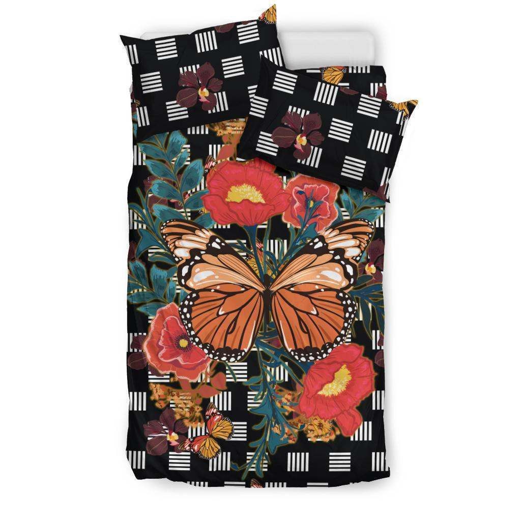 Butterfly Flower Bedding Set