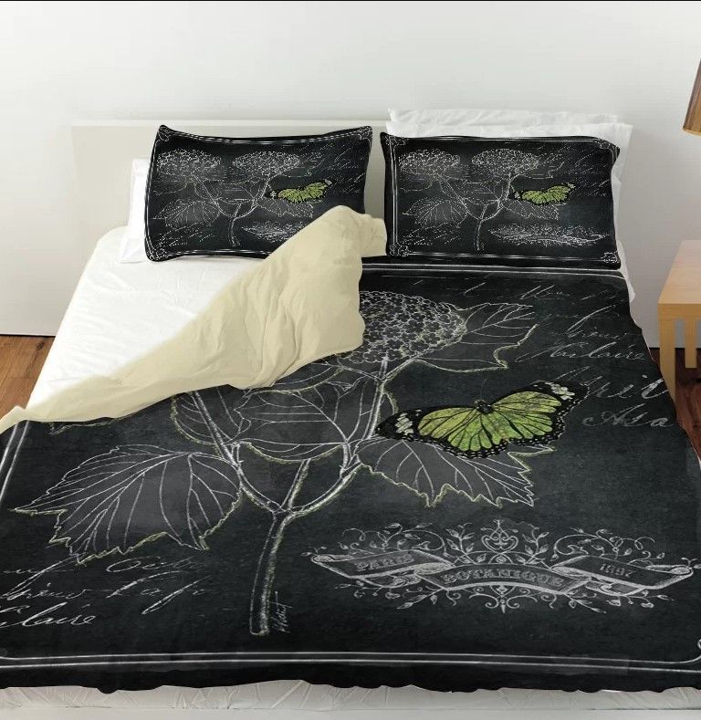 Butterfly Flower Bedding Set