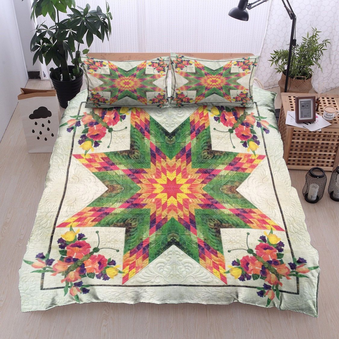 Butterfly Flower Bedding Set