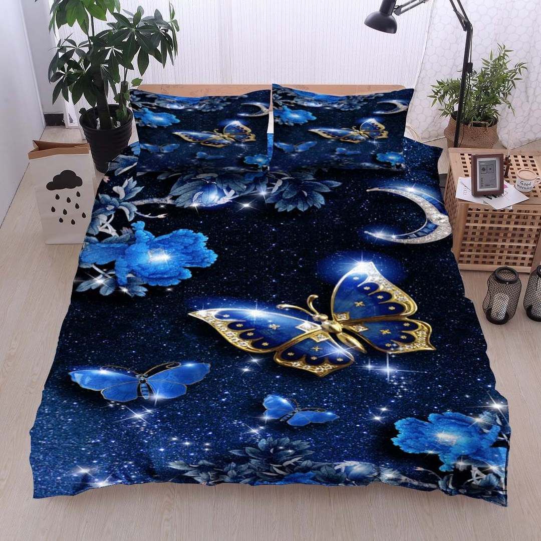 Butterfly Flower Bedding Set