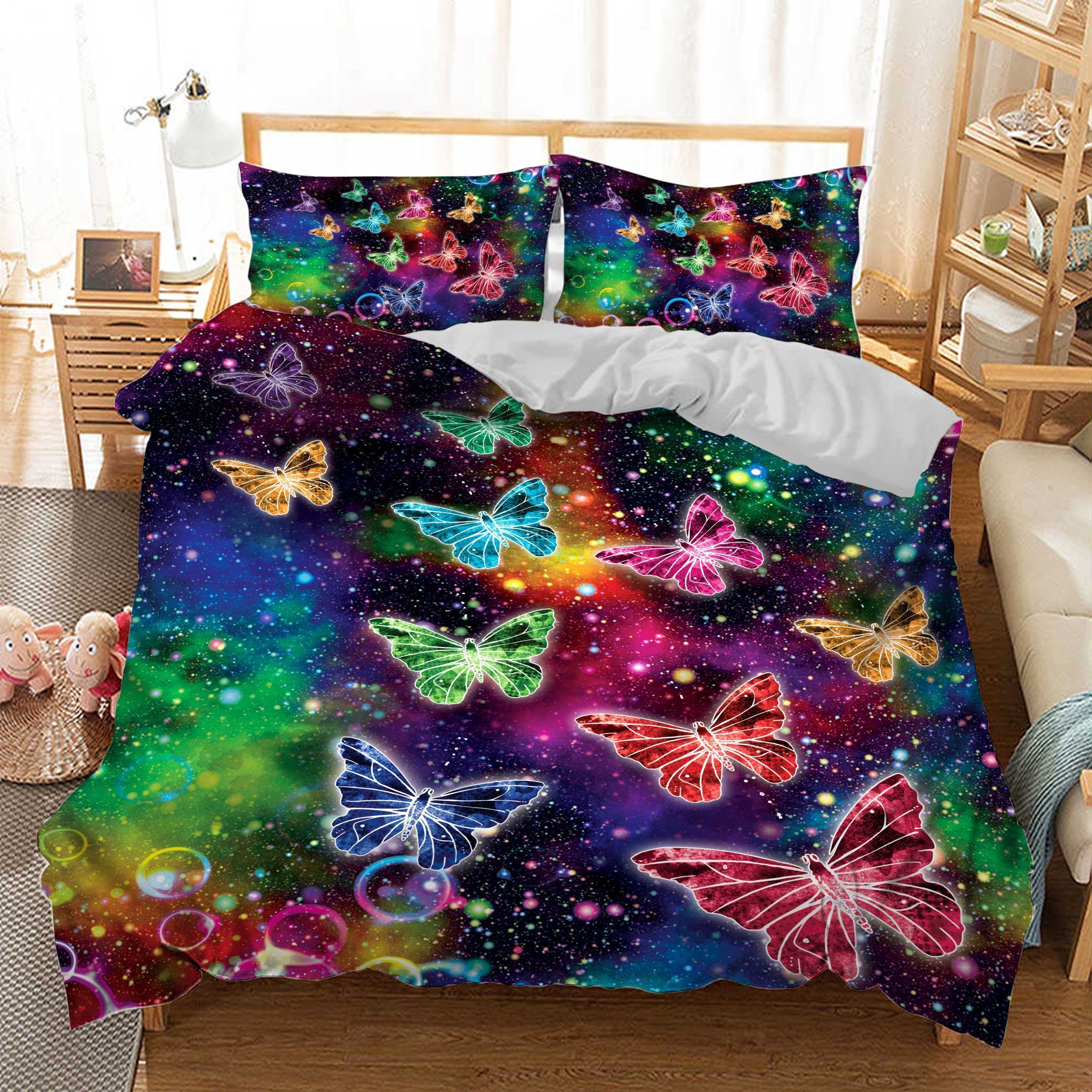 Butterfly Galaxy Bedding Set