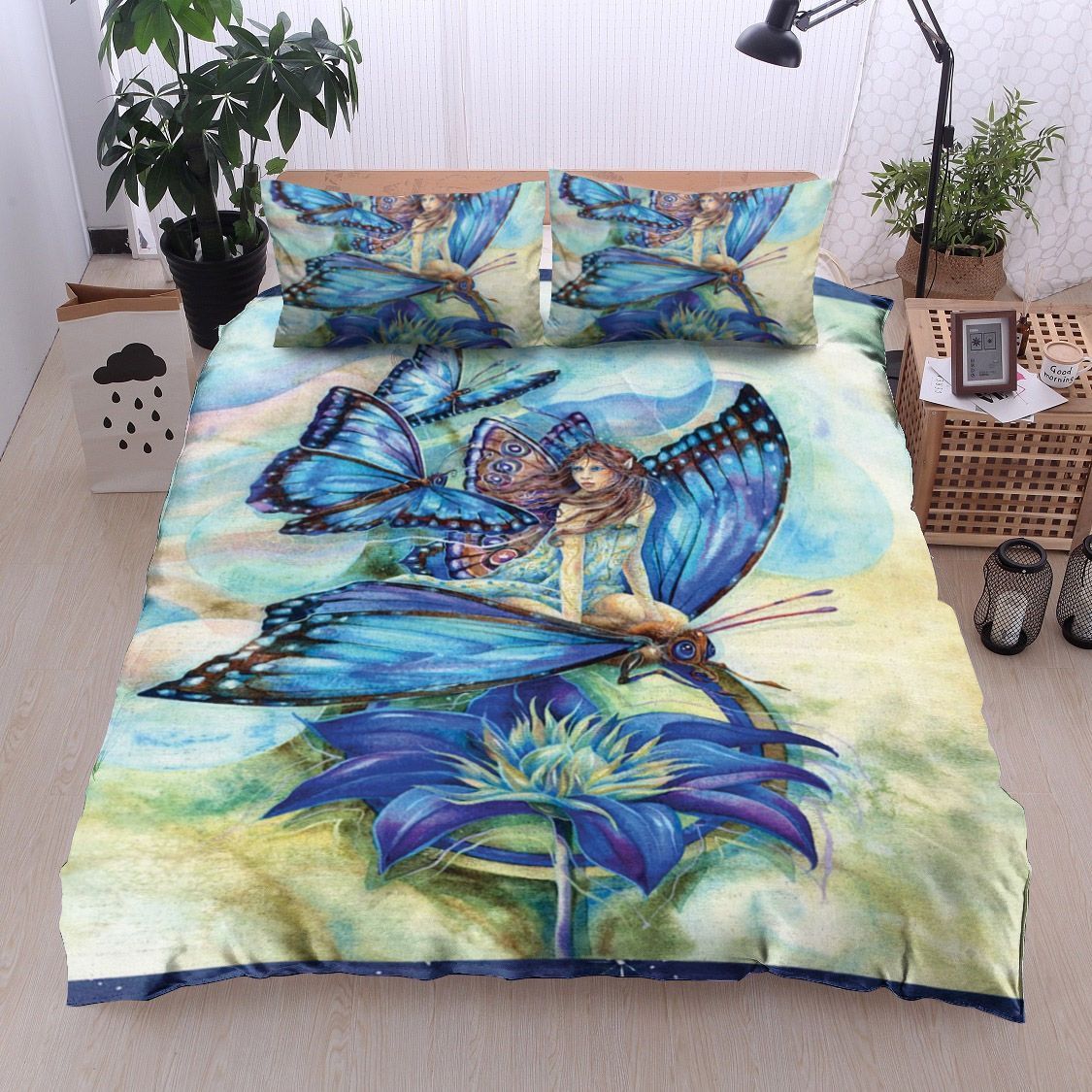 Butterfly Girl Bedding Set