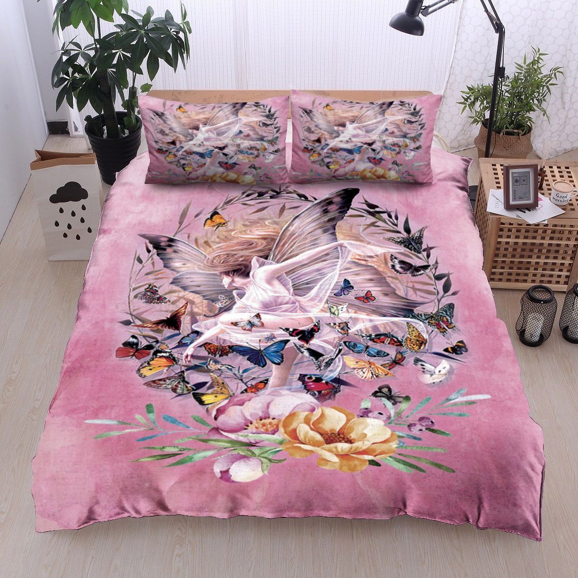 Butterfly Girl Bedding Set