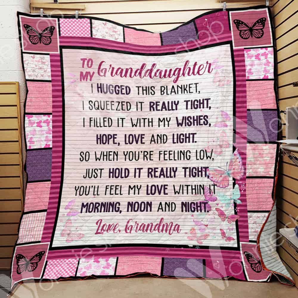 Butterfly Granddaughter Quilt Blanket DHC0102626TD