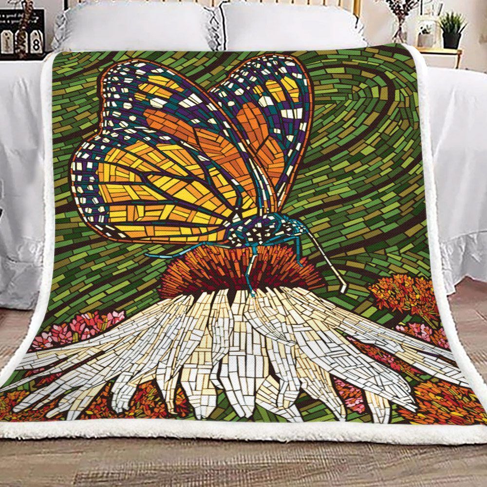 Butterfly Sherpa Fleece