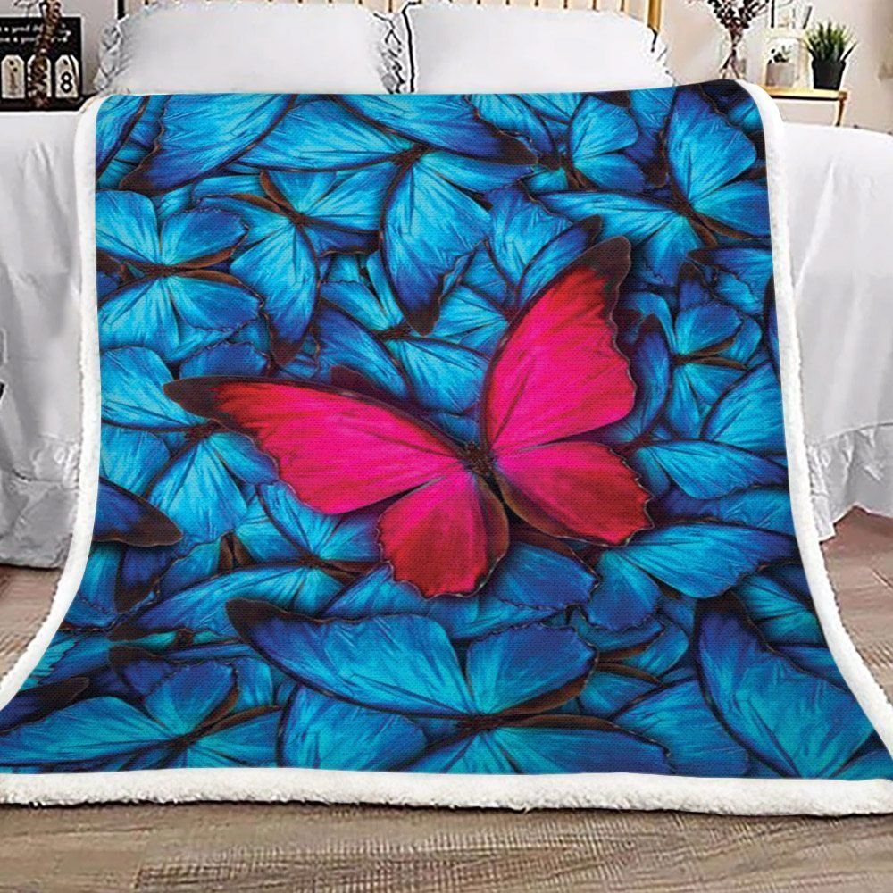 Butterfly Sherpa Fleece