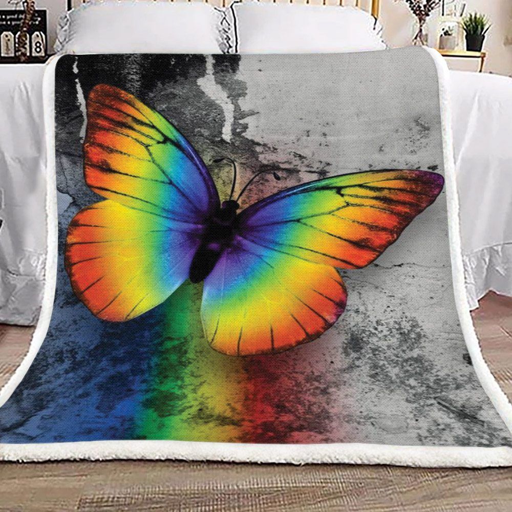 Butterfly Sherpa Fleece