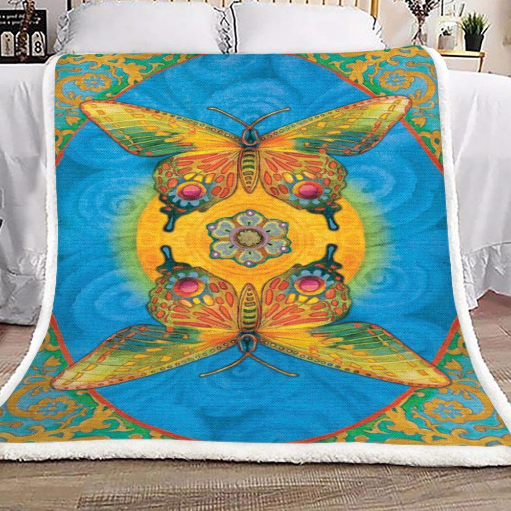 Butterfly Sherpa Fleece