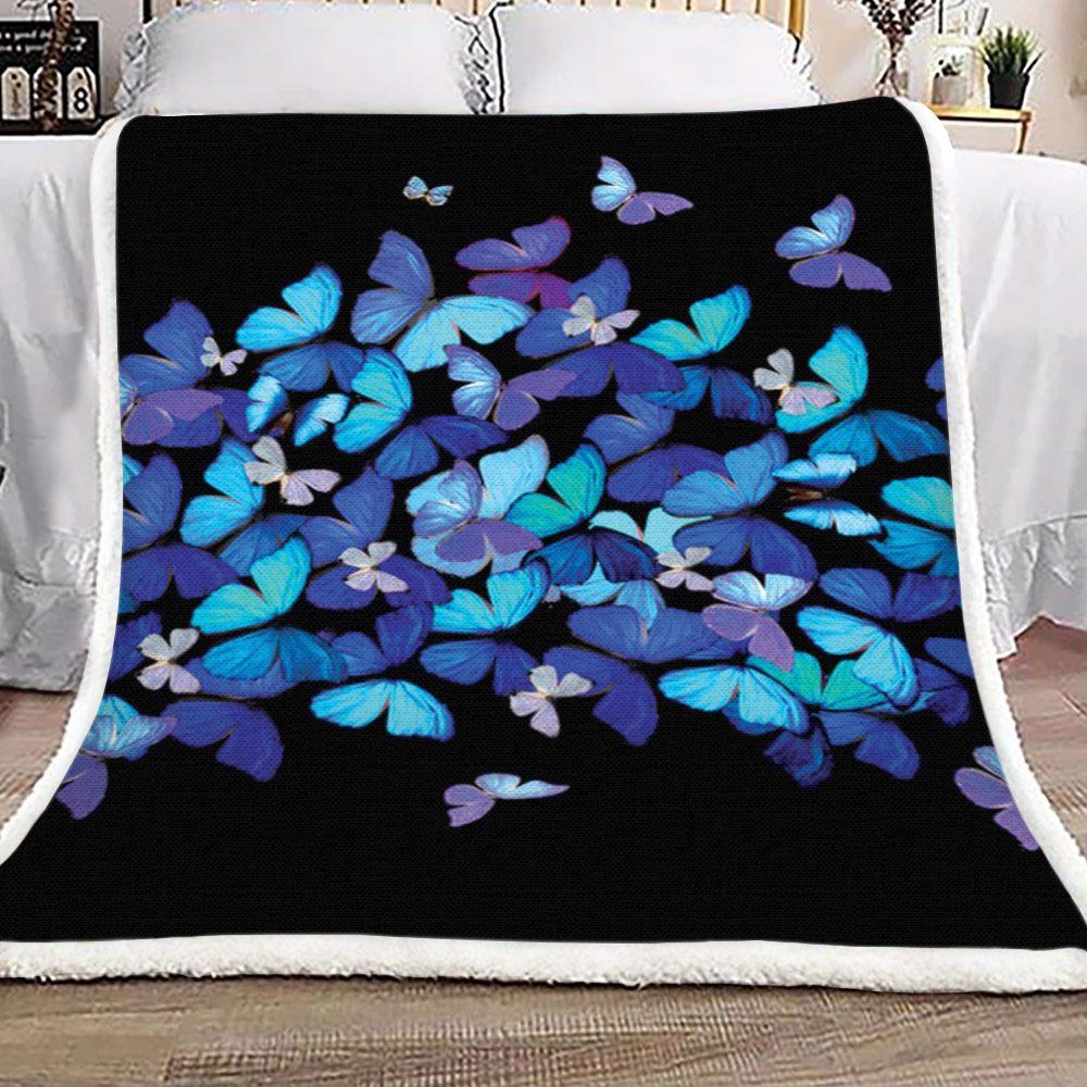 Butterfly Sherpa Fleece