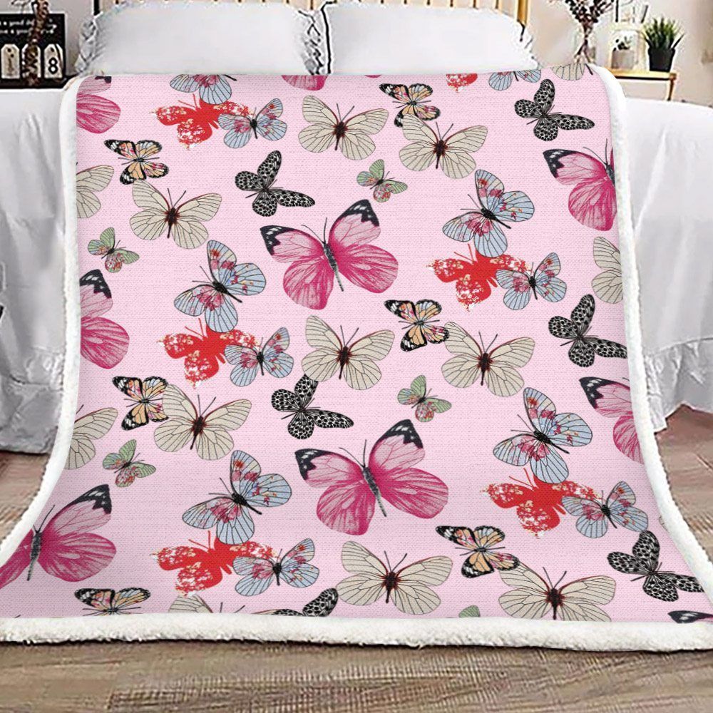 Butterfly Sherpa Fleece