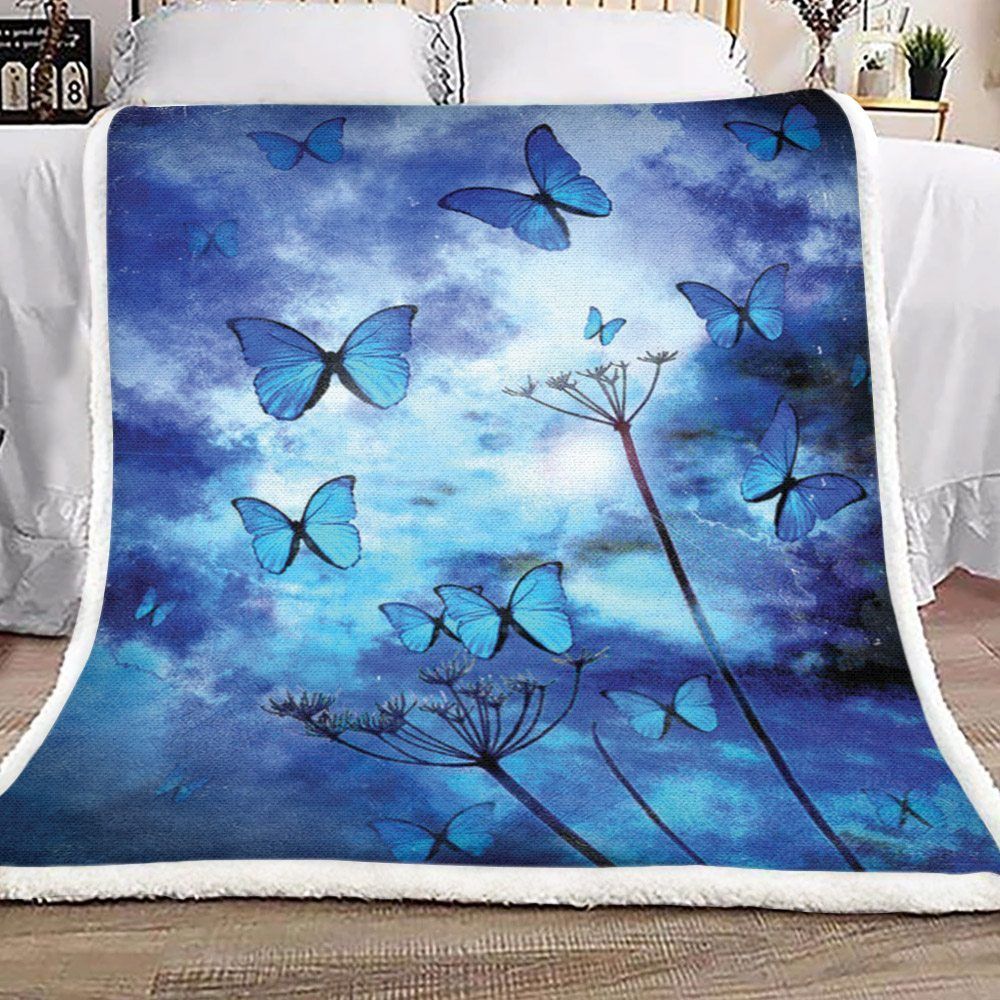 Butterfly Sherpa Fleece