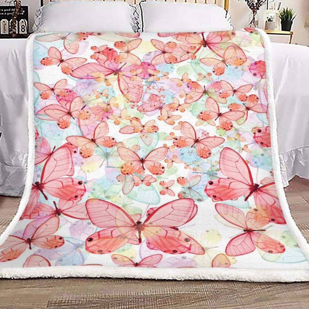 Butterfly Sherpa Fleece