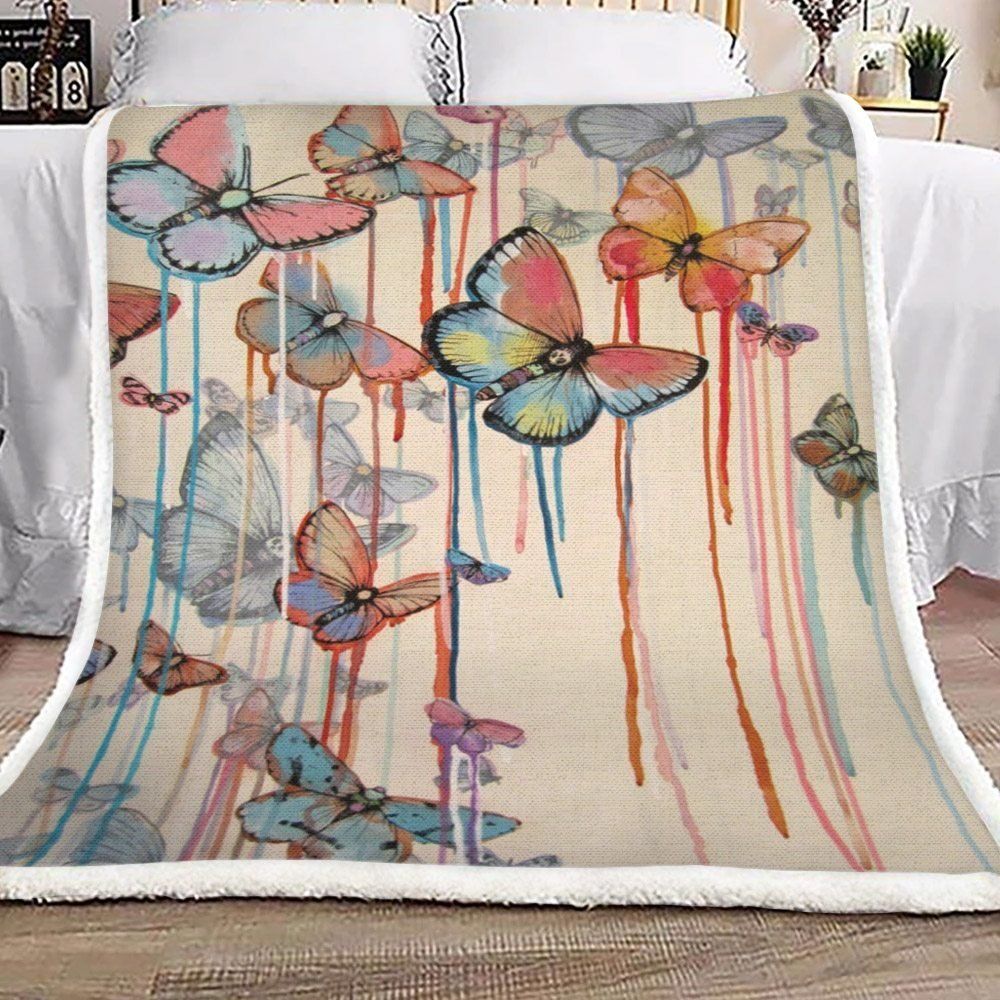 Butterfly Sherpa Fleece