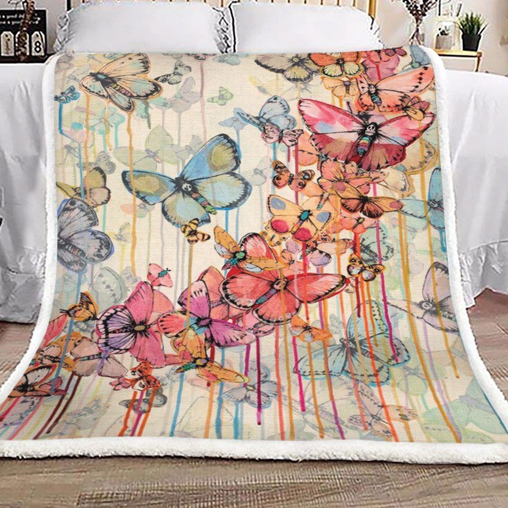 Butterfly Sherpa Fleece