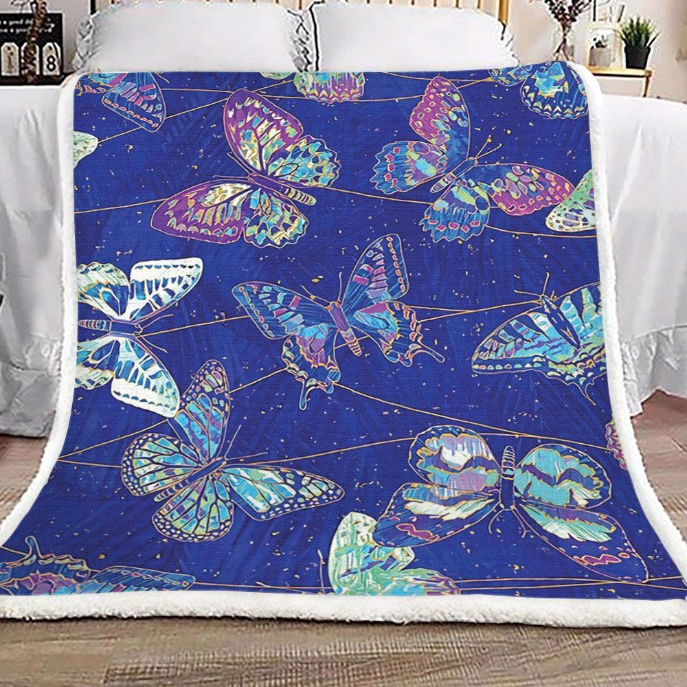 Butterfly Sherpa Fleece