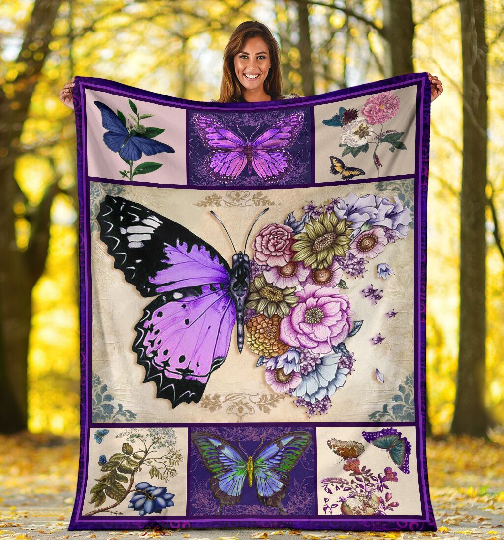 Butterfly Im Alway With You Quilt Blanket DHC3112472TD