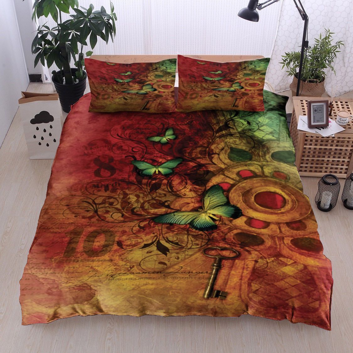 Butterfly Key Bedding Set