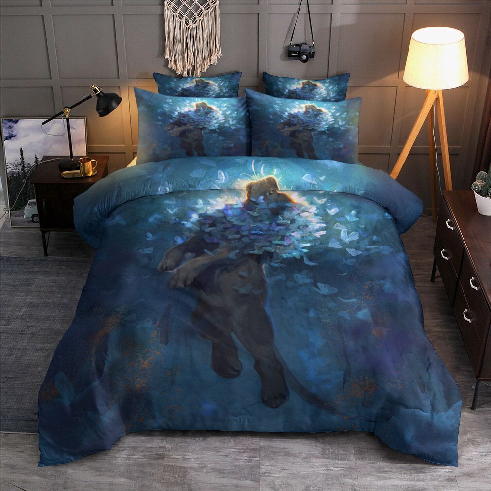 Butterfly Lion Bedding Set