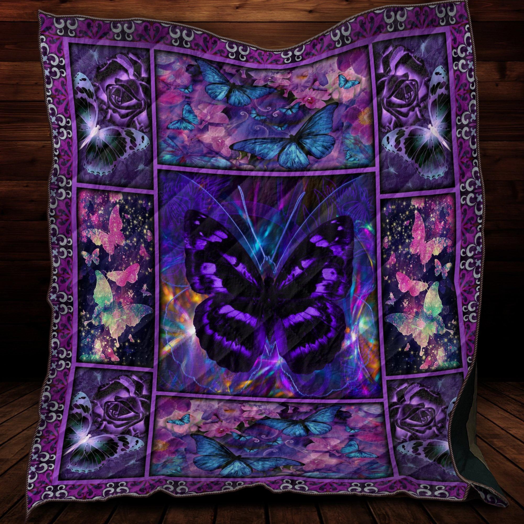 Butterfly LMC111126 Quilt Blanket