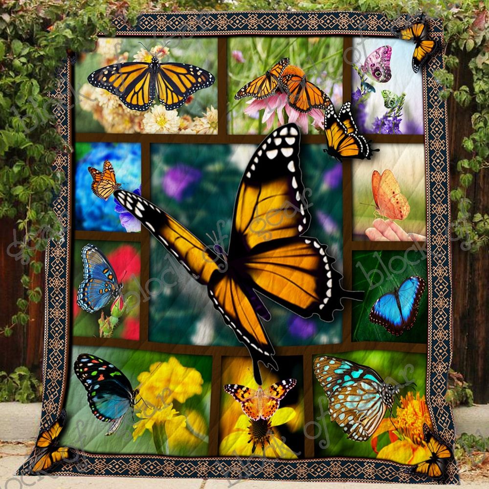 Butterfly Lovely Butterfly Quilt Blanket DHC3112685TD