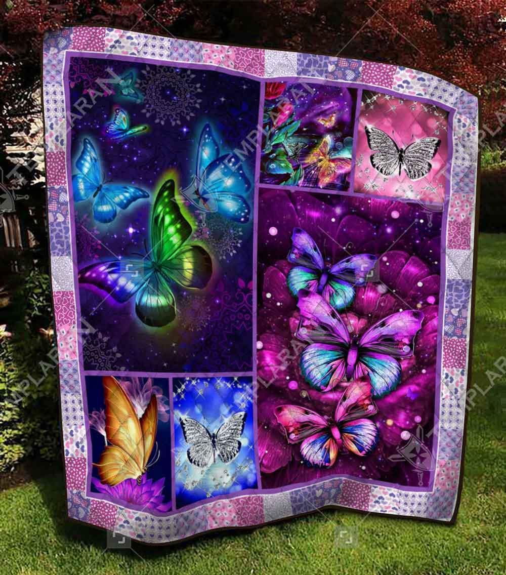 Butterfly Make Free Life Quilt Blanket DHC31121089TD