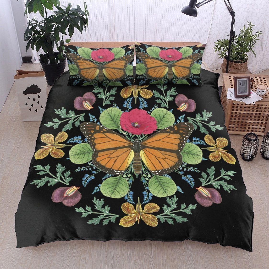 Butterfly Mandala Bedding Set