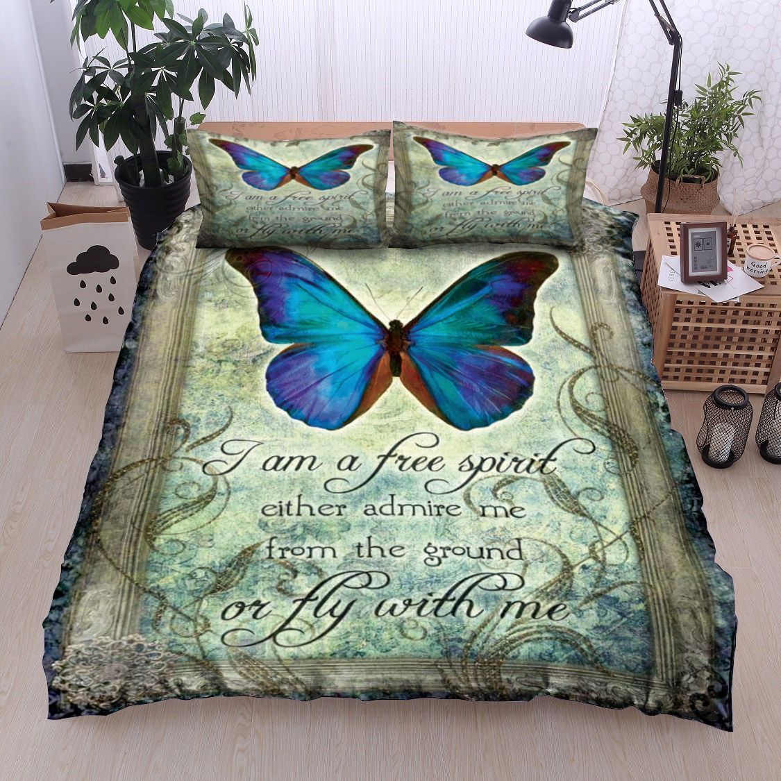Butterfly Bedding Set