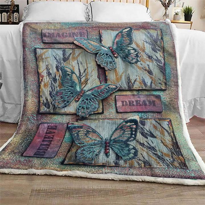 Butterfly Fleece Blanket
