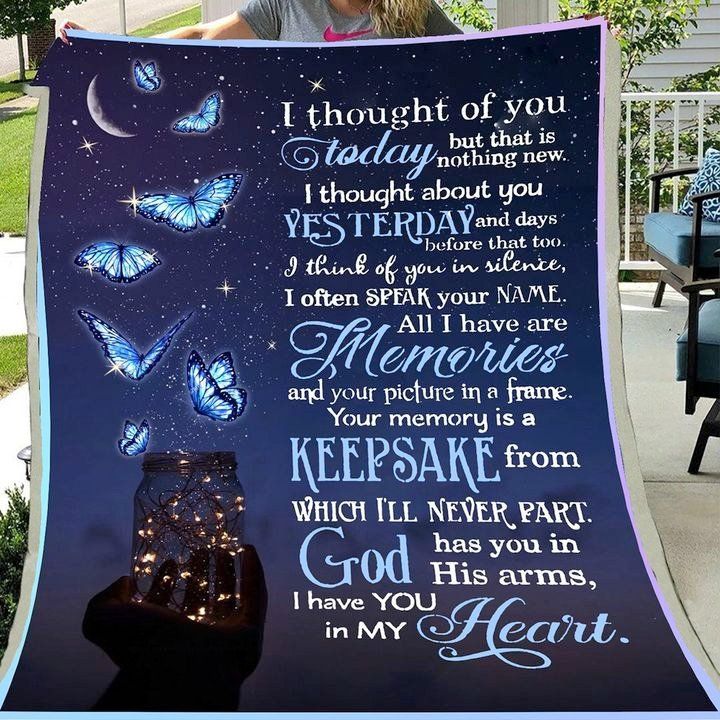 Butterfly Fleece Blanket