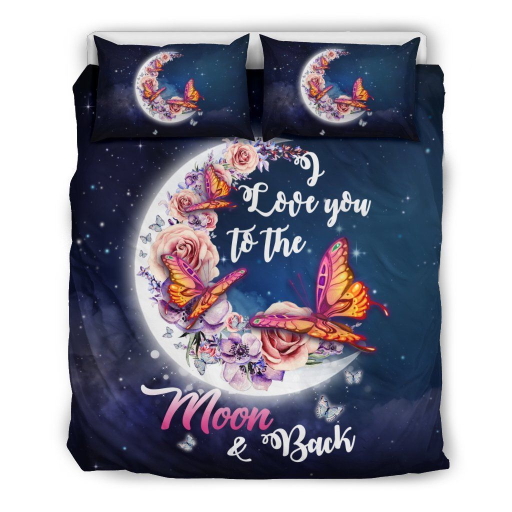 Butterfly Moon Bedding Set