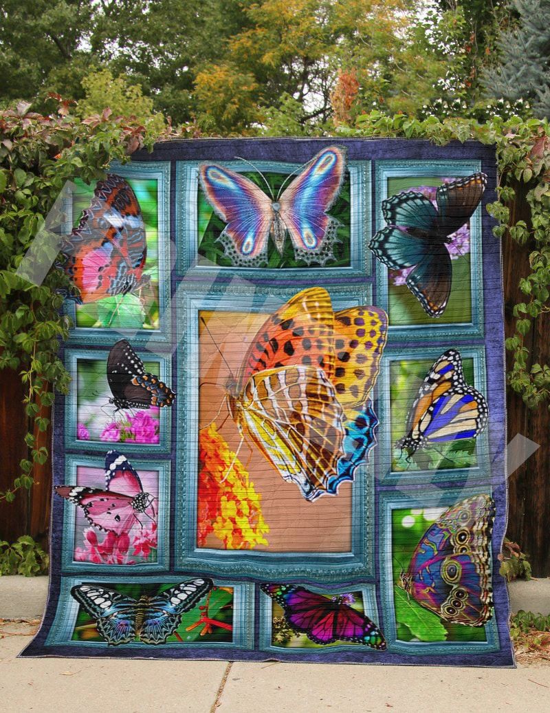 Butterfly Never Fail Quilt Blanket DHC31121717TD