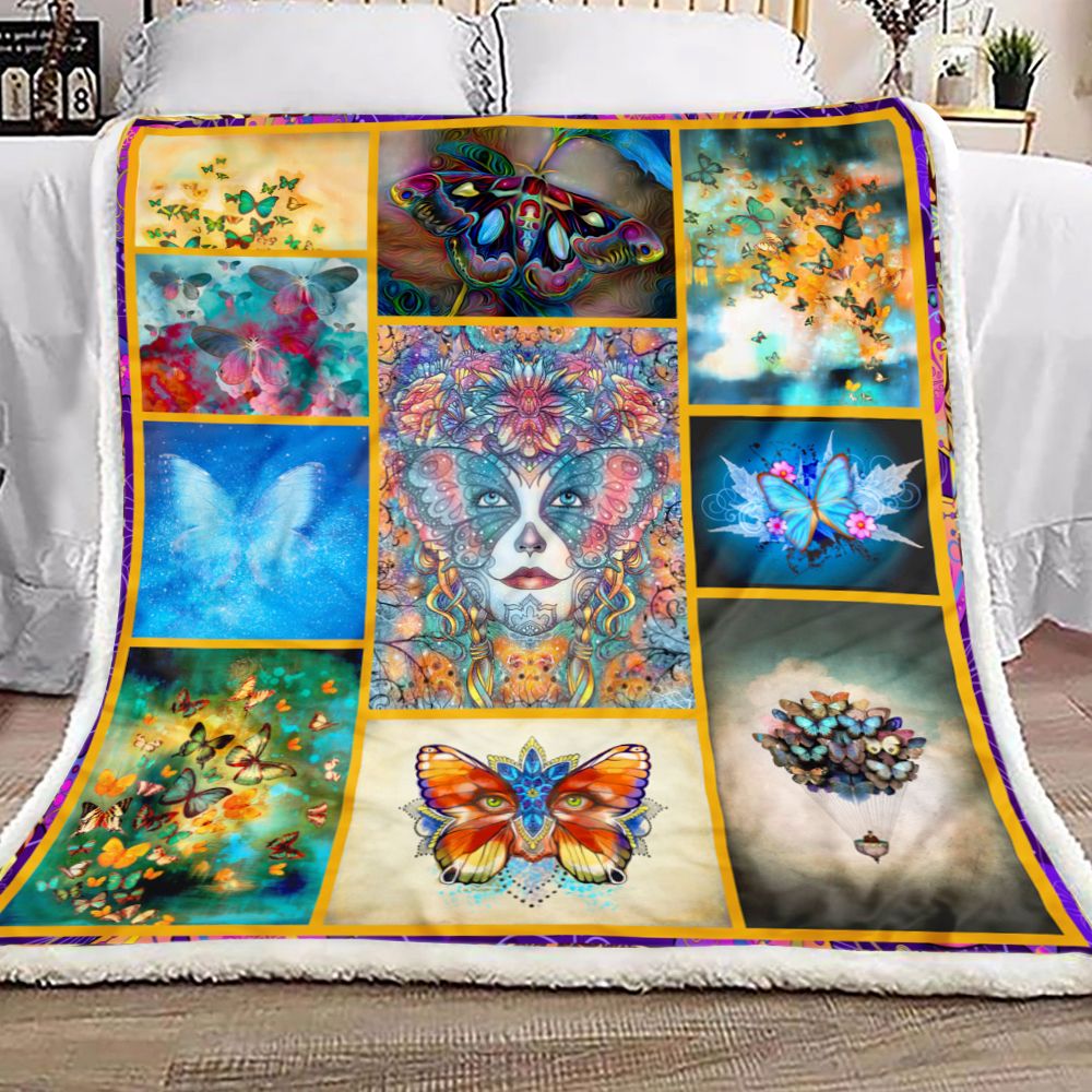 Butterfly Fleece Blanket
