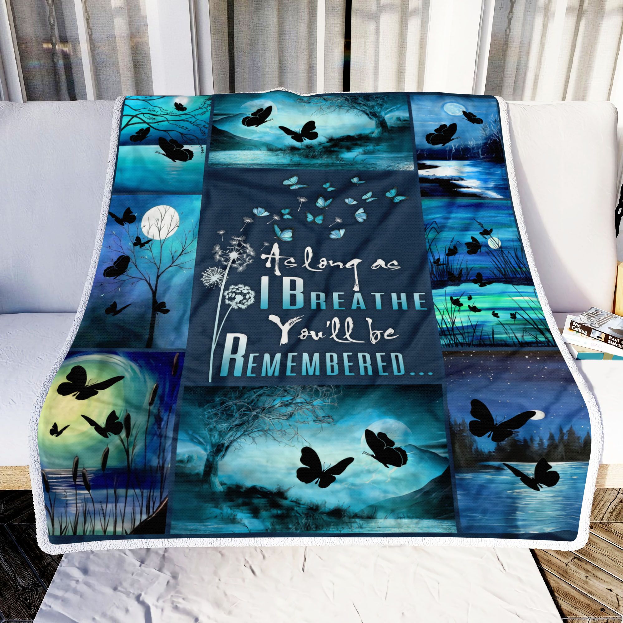 Butterfly Fleece Blanket