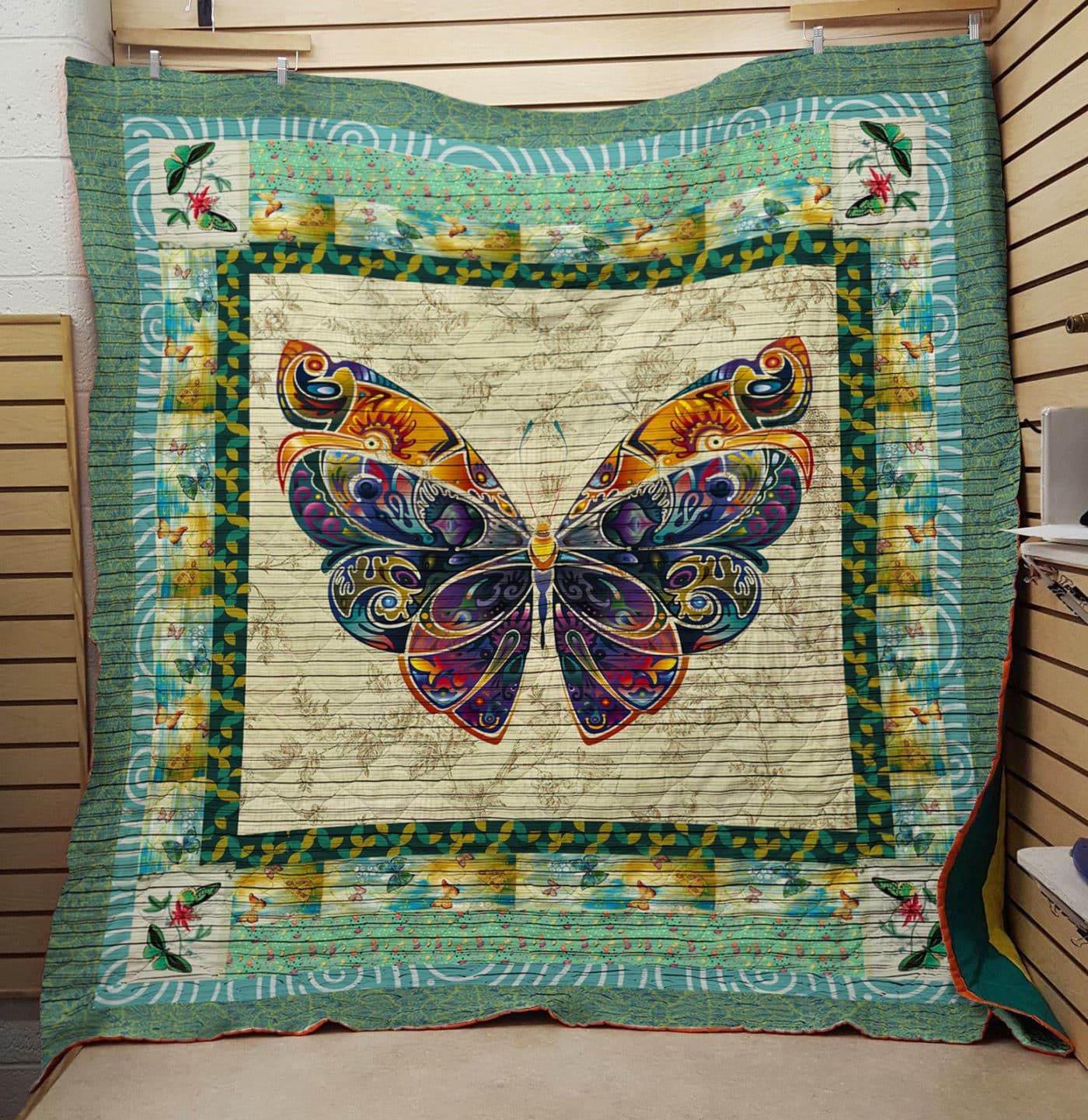 Butterfly No One Told Me Why Quilt Blanket Christmas Gift Dhc04011186Dd