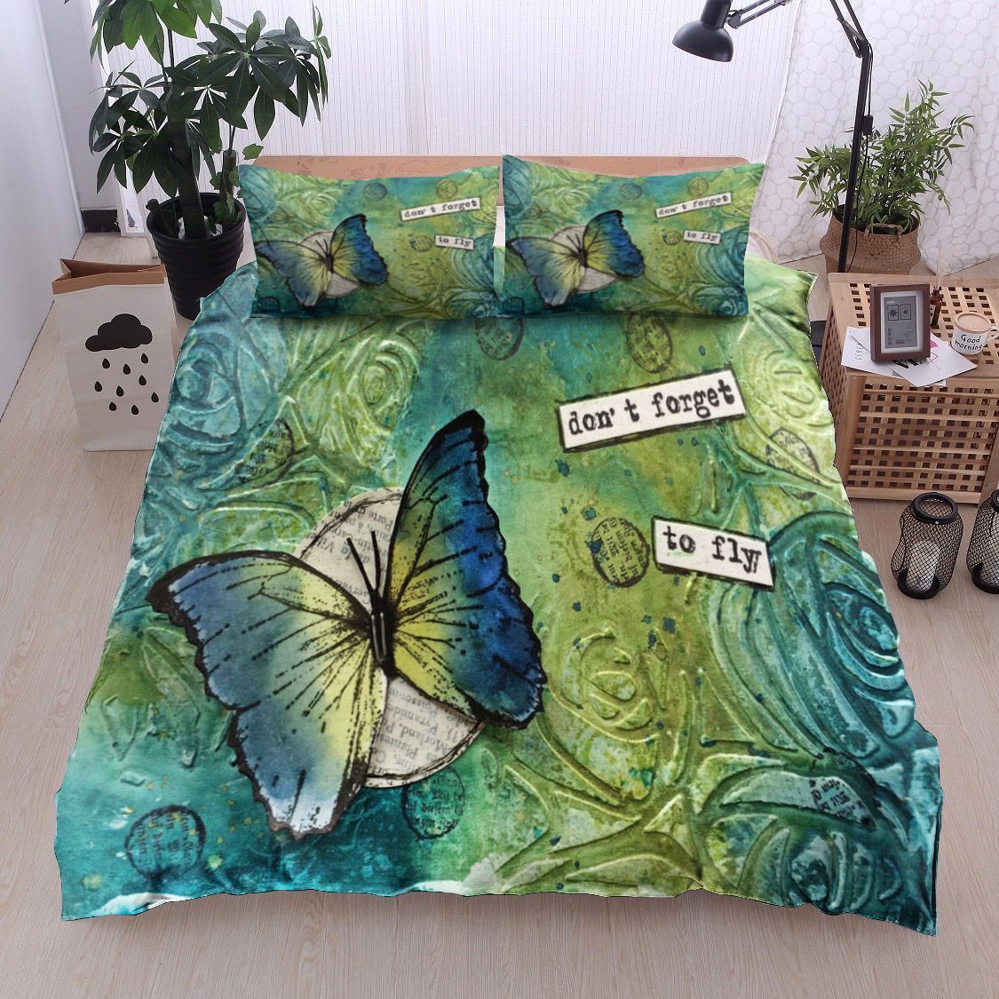 Butterfly Bedding Set