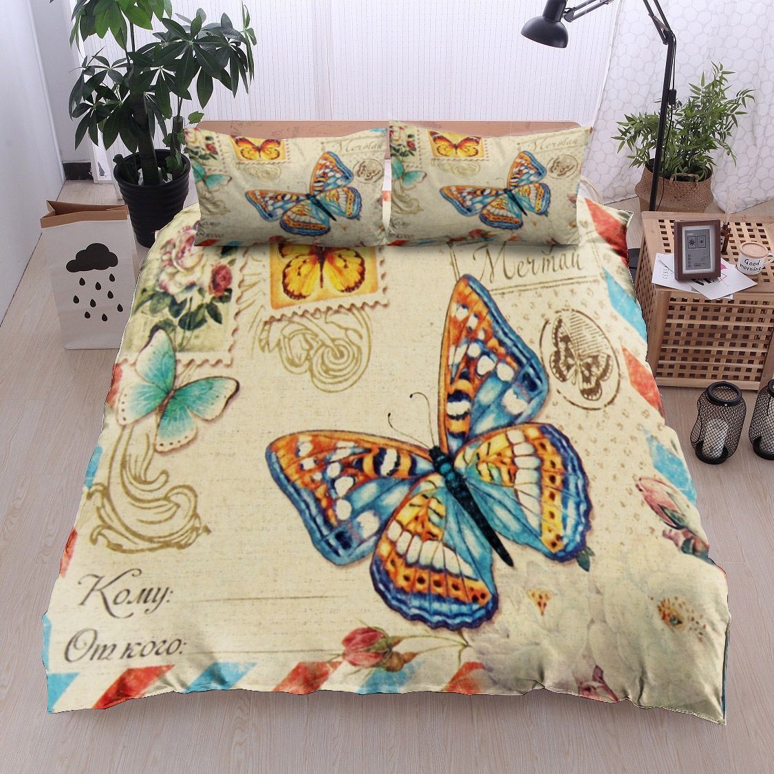 Butterfly Bedding Set