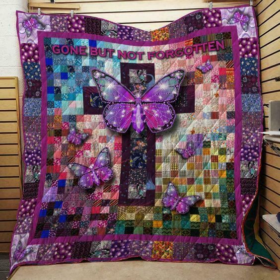Butterfly Patchwork GS-CL-NC1208 Quilt Blanket