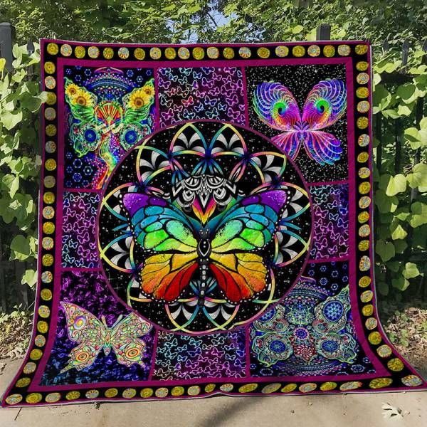 Butterfly Pattern Is The Best Quilt Blanket DHC31121332TD
