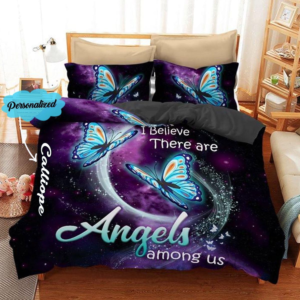 Butterfly Personalized Bedding Set