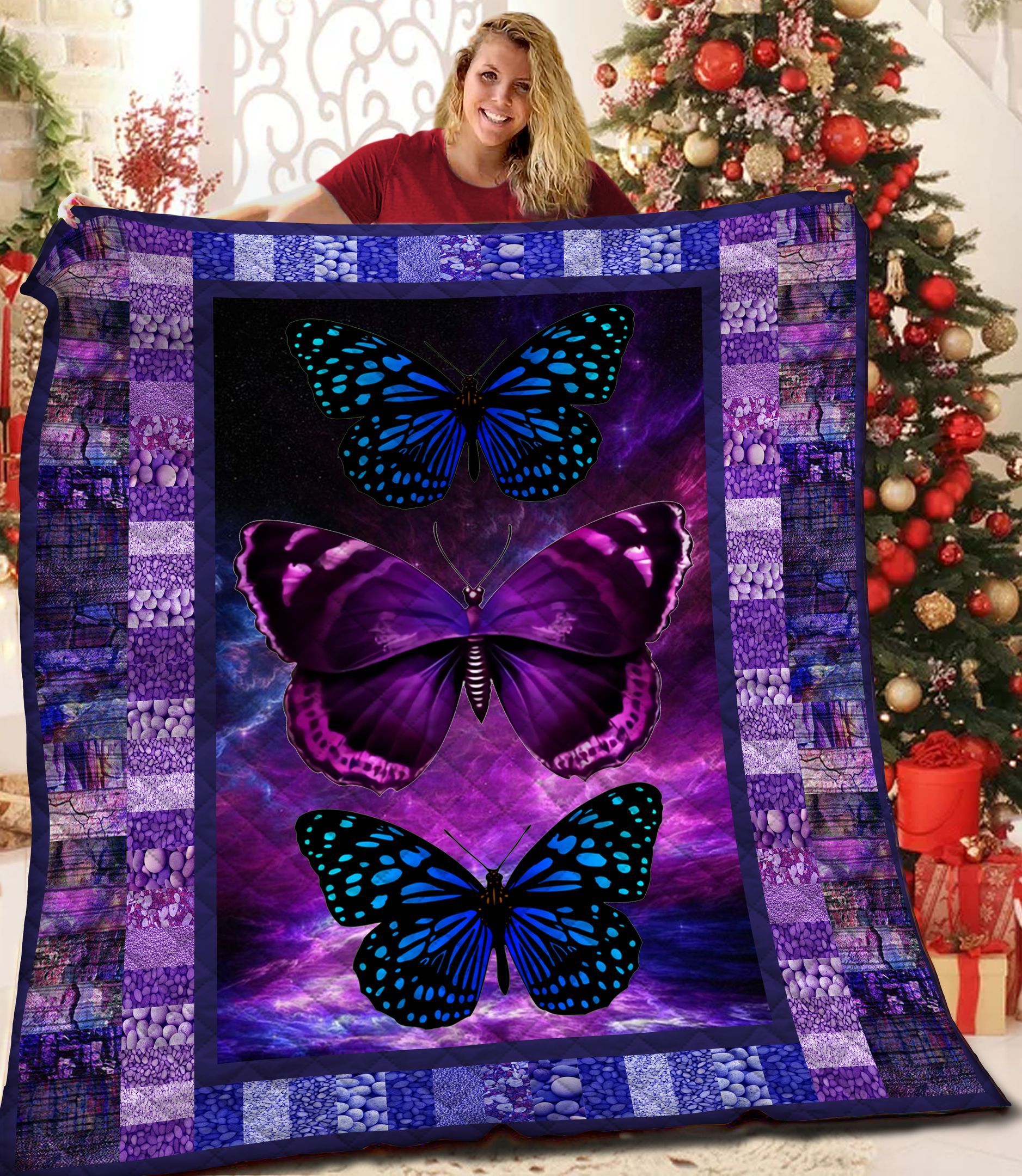 Butterfly Quilt Blanket ABC161115