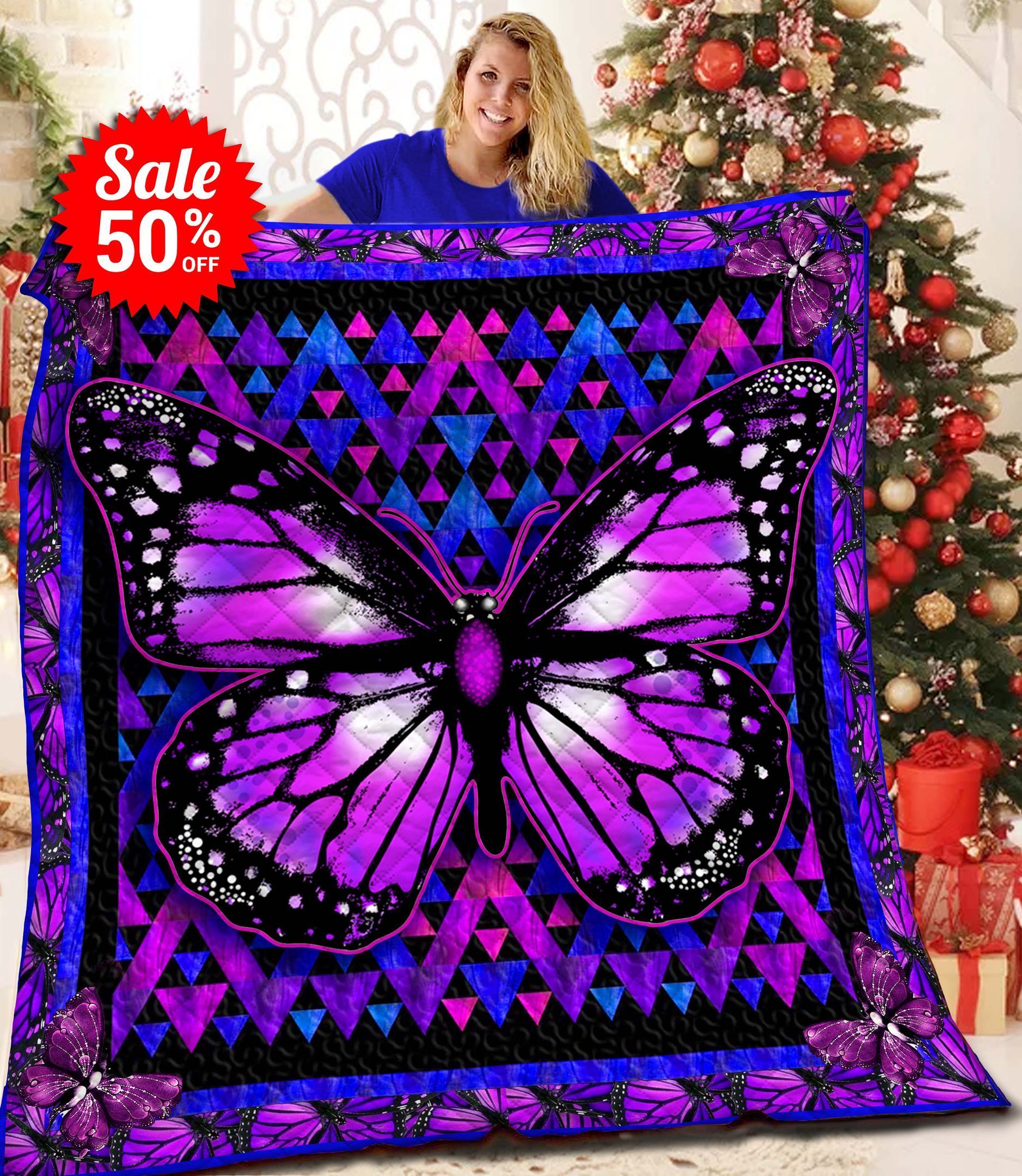Butterfly Quilt Blanket BBB020121SM
