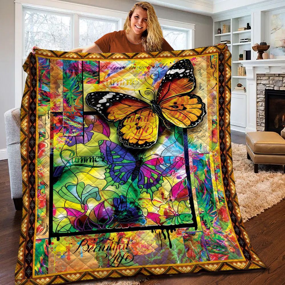 Butterfly Quilt Blanket BBB060216SM
