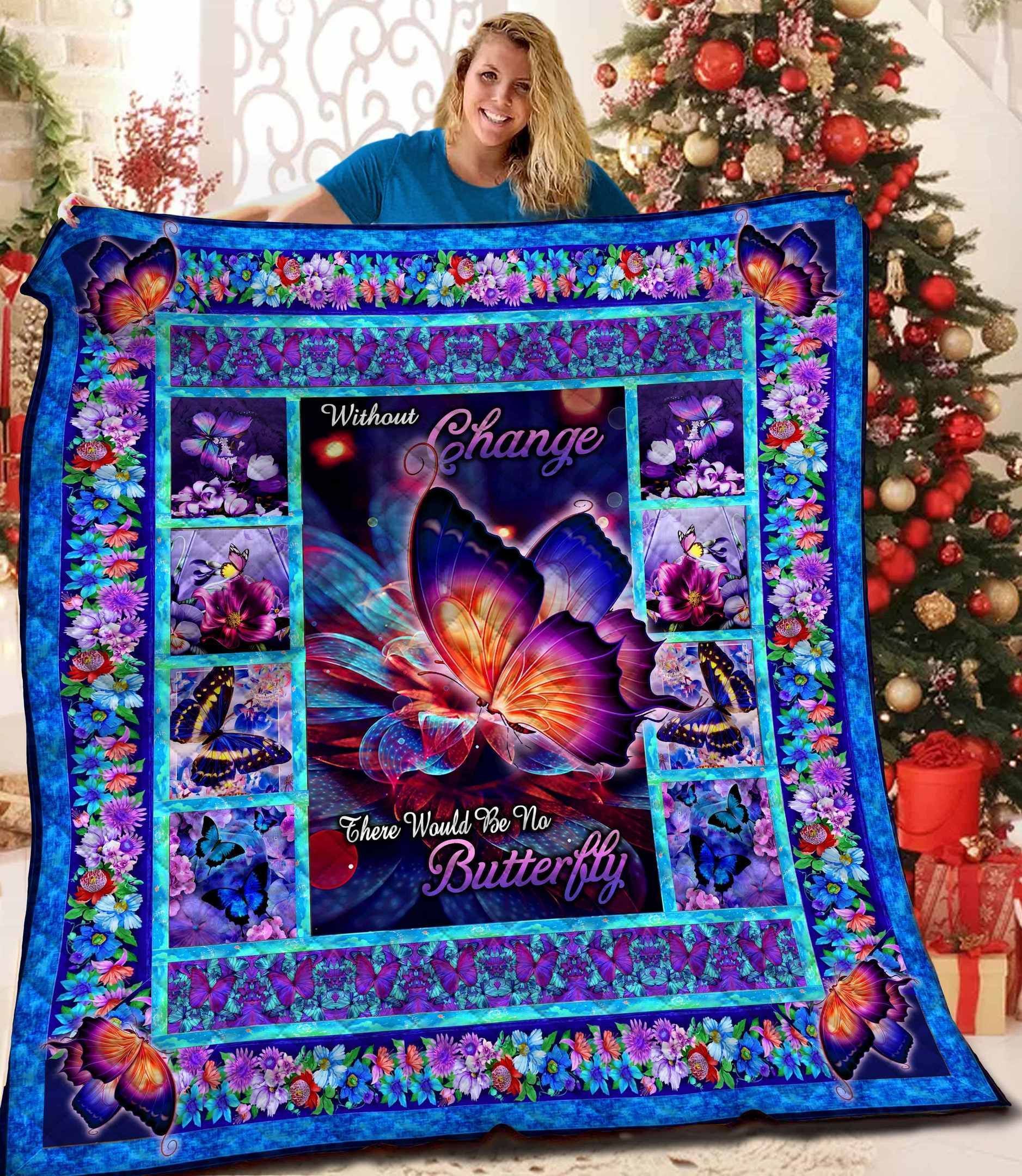 Butterfly Quilt Blanket BBB061116NL