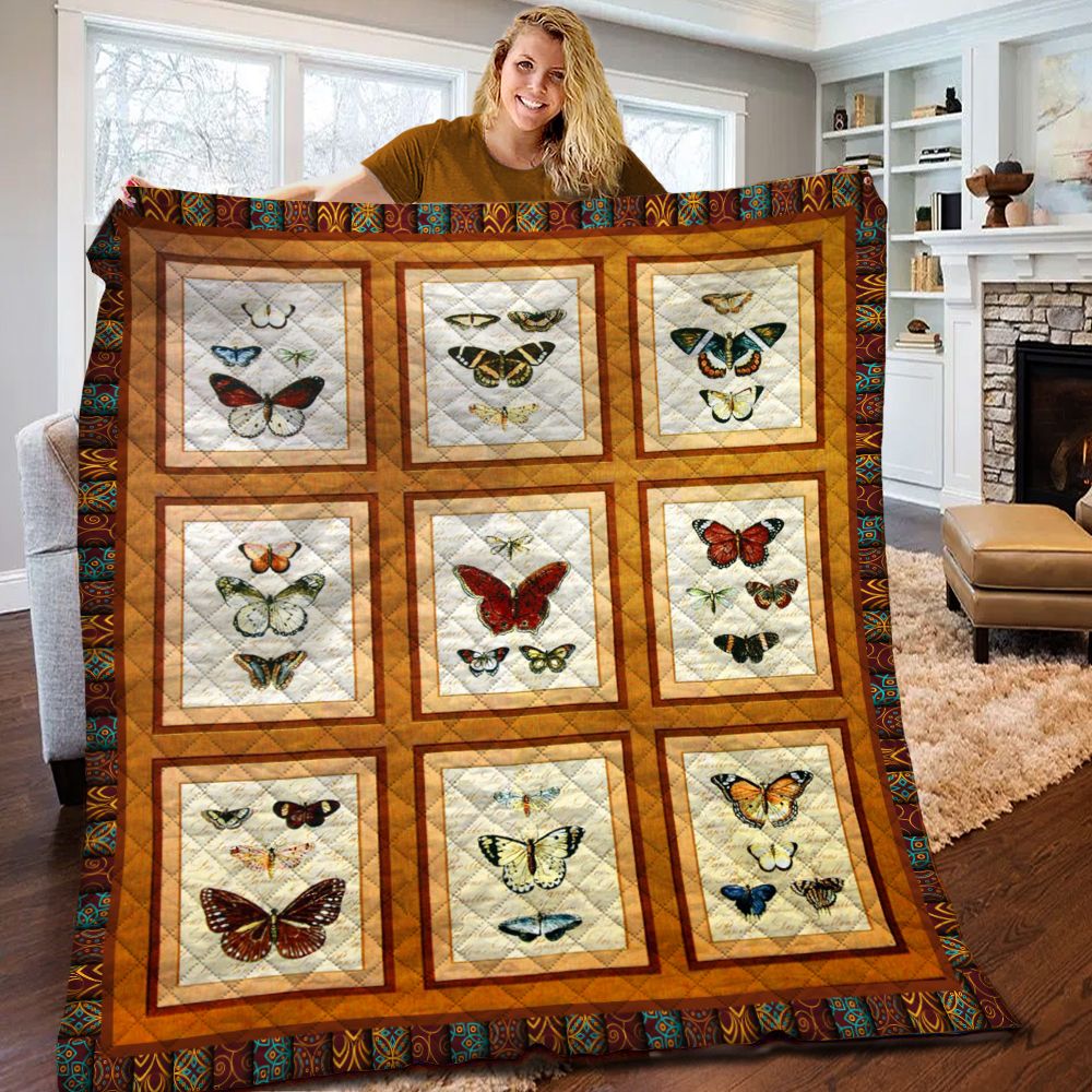 Butterfly Quilt Blanket BBB070208NB