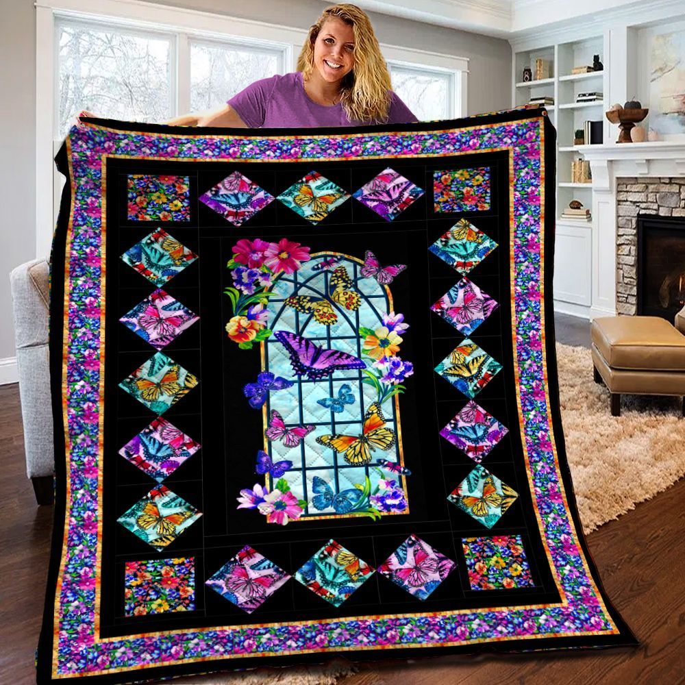 Butterfly Quilt Blanket BBB100209SM