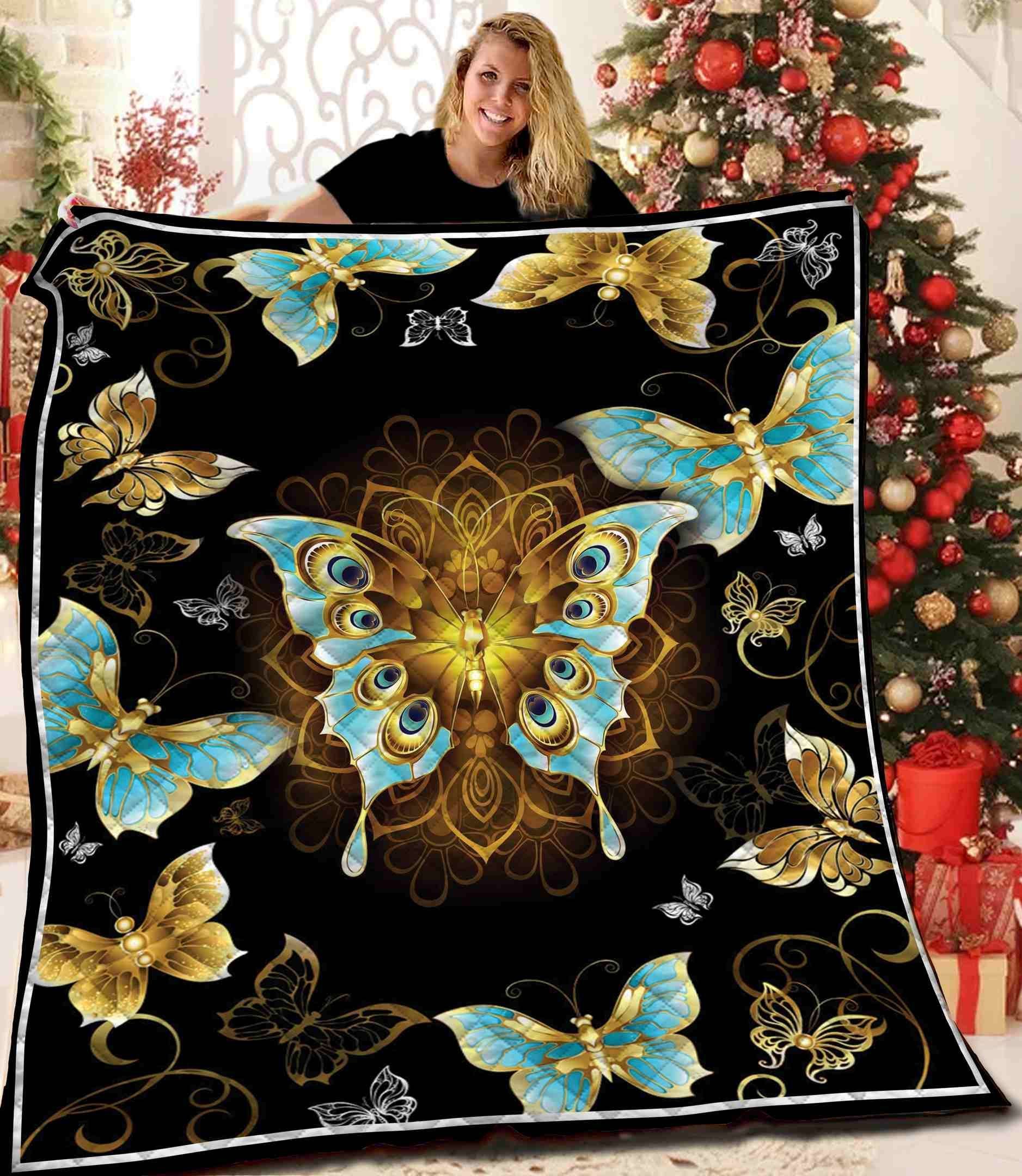 Butterfly Quilt Blanket BBB121213MH