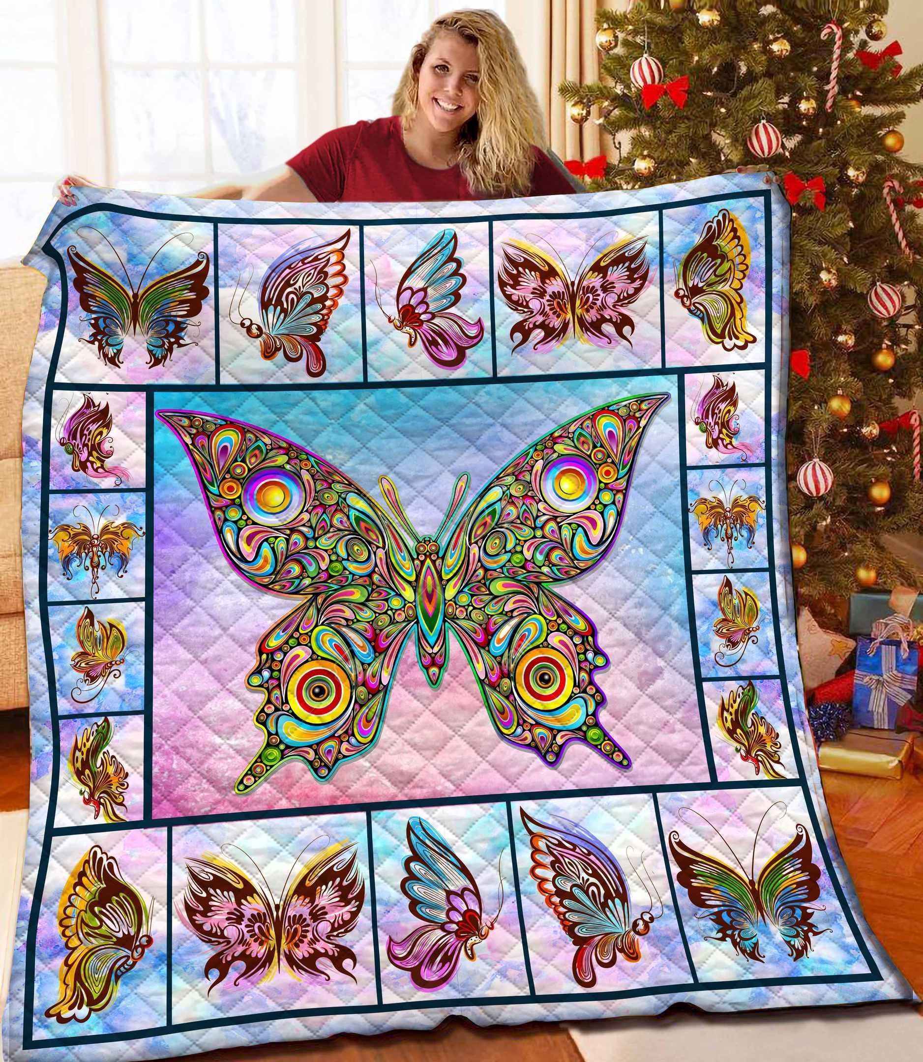 Butterfly Quilt Blanket BBB121228HT