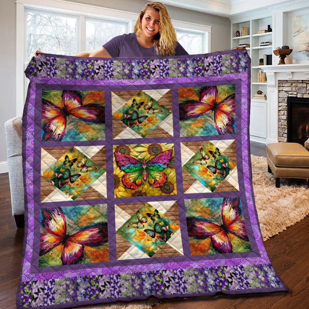Butterfly Quilt Blanket BBB150202SM