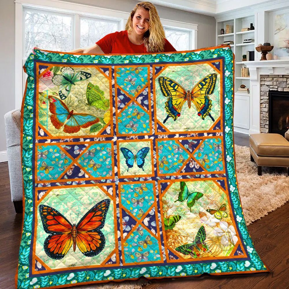 Butterfly Quilt Blanket BBB240225HT