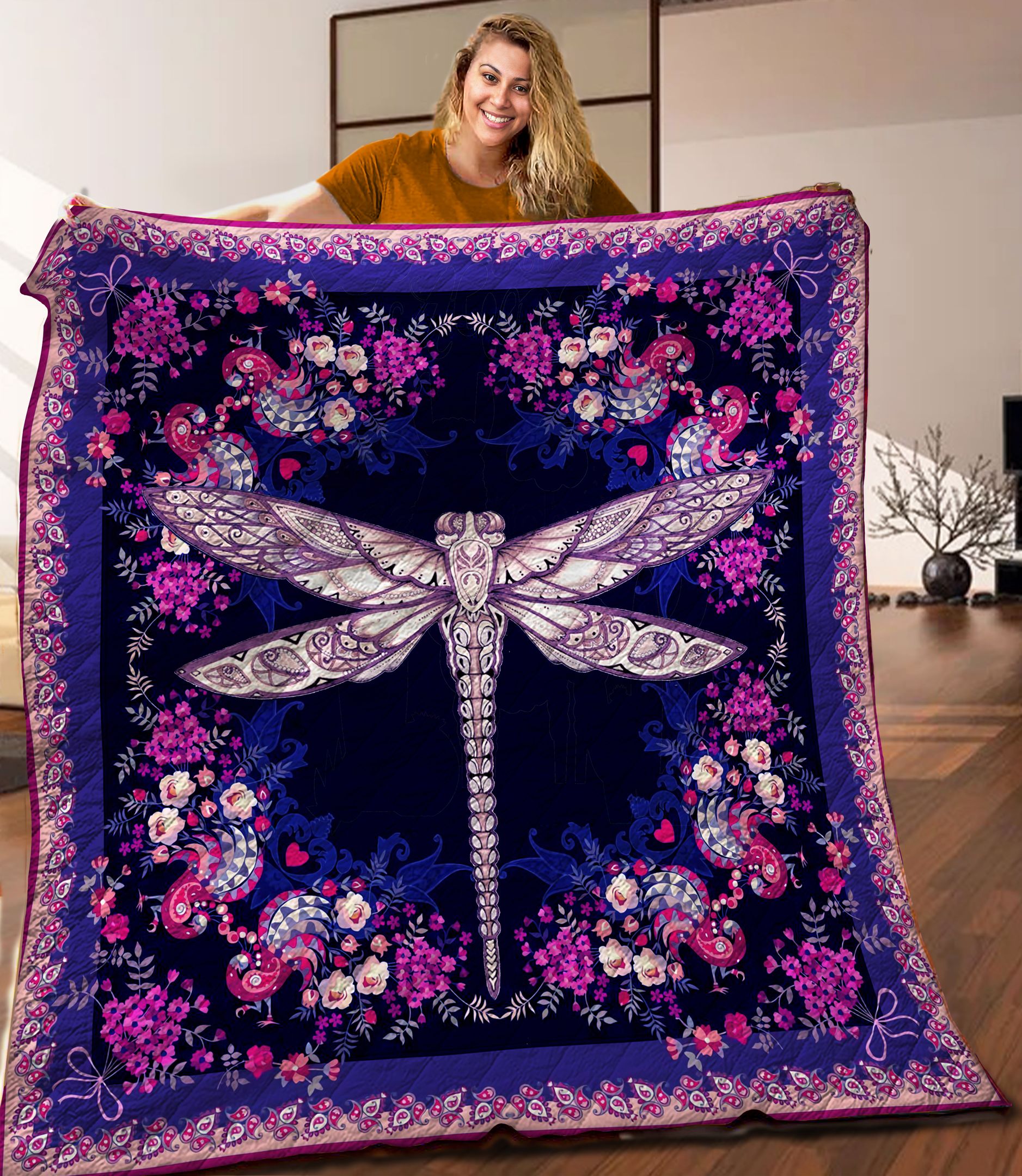 Butterfly Quilt Blanket C9B040603NA